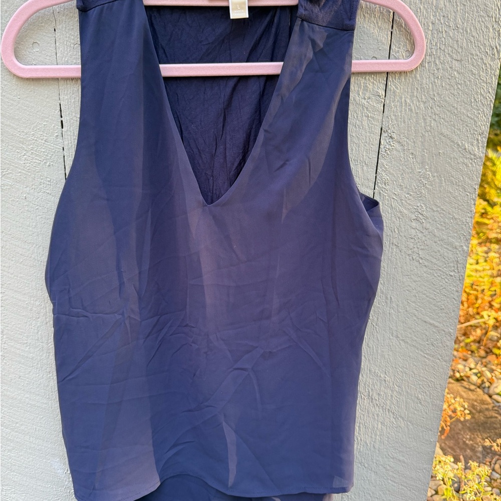 MICHAEL Michael Kors Deep Blue Tank Top